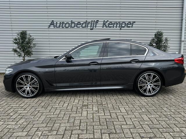 BMW 5-SERIE 520i High Executive M-Sport I Schuifdak I Head-Up I Stuurwielverwarming I Leder I LED I NAP! BOVAG-garantie