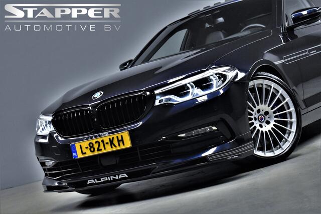 BMW 5-SERIE Alpina B5 Biturbo 4.4L V8 608pk Automaat Allrad Dealer OH Topconditie Pano/Virtual/Head-Up/Carplay/HK/360/Keyless/Massage