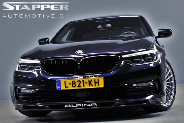 BMW 5-SERIE Alpina B5 Biturbo 4.4L V8 608pk Automaat Allrad Dealer OH Topconditie Pano/Virtual/Head-Up/Carplay/HK/360/Keyless/Massage