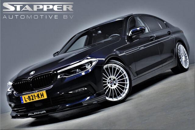 BMW 5-SERIE Alpina B5 Biturbo 4.4L V8 608pk Automaat Allrad Dealer OH Topconditie Pano/Virtual/Head-Up/Carplay/HK/360/Keyless/Massage