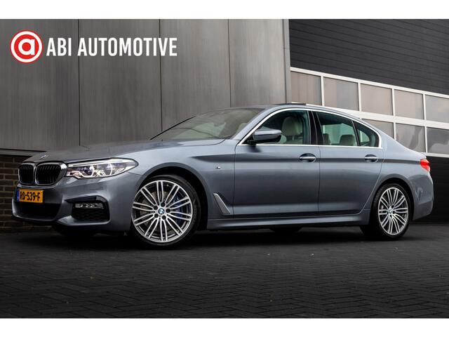 BMW 5-SERIE 530i 252 pk xDrive High Executive M-Sportpakket / NL-Auto/ Dealer-Ond/ Nappa-Leder/ Sportstoelen/ Schuifdak/ HUD/ Camera/ Keyless/ Ambience.Verl/ Trekhaak/ Park.Sens/ 19'' LMV