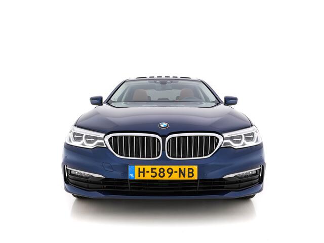 BMW 5-SERIE 530e iPerformance eDrive Edition (INCL.BTW) *PANO | DAKOTA-VOLLEDER | VIRTUAL-COCKPIT | FULL-LED | HIFI-SOUND | MEMORY-PACK | DAB+ | NAVI-FULLMAP | AMBIENT-LIGHT | ECC | PDC | CRUISE | COMFORT-SEATS | 17"ALU*