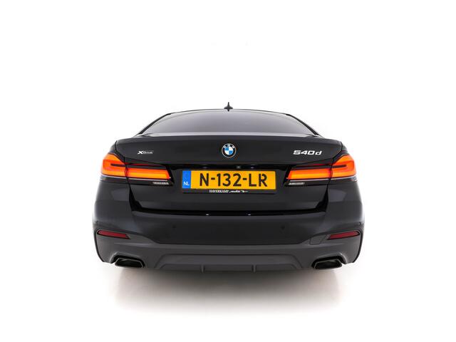 BMW 5-SERIE 540d xDrive High Executive M-Sportpack Aut. *PANO | DAKOTA-FULL-LEATHER | LASER-LIGHT | SOFT-CLOSE | HEAD-UP | ADAPT.CRUISE | M-SPORTSEATS | HARMAN/KARDON-SURROUND | SURROUND-VIEW | SHIFT-PADDLES | MEMORY-PACK | DIGI-COCKPIT | 20"