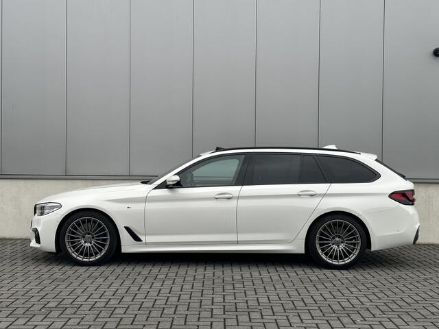 BMW 5-SERIE 540i xD High Exe FULL PANO NAVI CAMERA CR CONTROL ELEK PAKKET