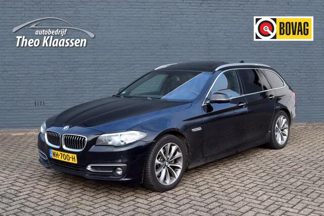 BMW 5-SERIE Touring 520i High Executive Luxury Edition Pano, trekhaak wegklapbaar