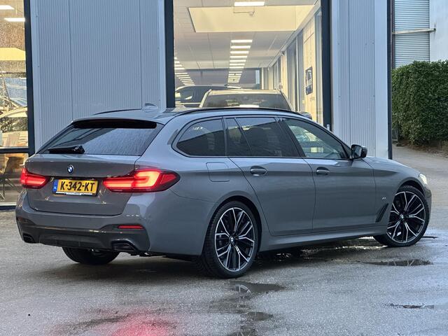 BMW 5-SERIE Touring 520i High Executive M Sport | Pano-Dak/20"/Harman-Kardon/Head-Up/Leder
