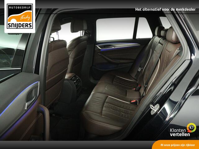 BMW 5-SERIE Touring 520i High Executive M-Sport , Orig.NL 100% Onderhouden | Exclusive Leder Nappa | 360 Camera - RIJKLAAR