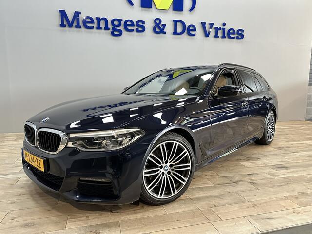 BMW 5-SERIE Touring 520i High Executive Edition M Sport | Airco ECC | LED | Panorama | Leder | Camera | Sfeer | Apple Carplay | Isofix | NAP |