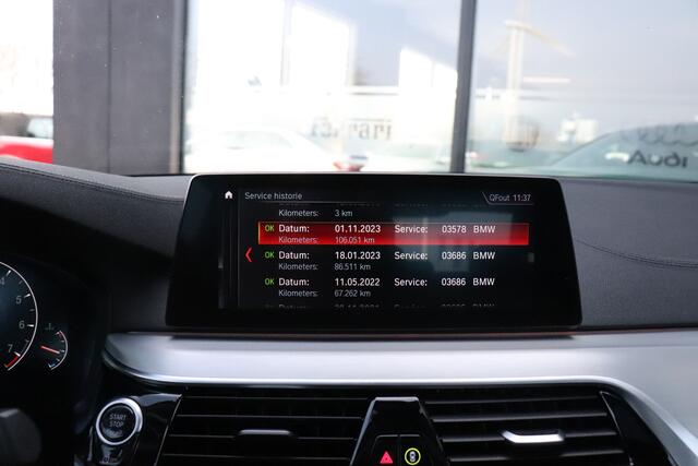 BMW 5-SERIE 530i High Executive Edition | 252 PK | LEDER | STOELVERW. | MEMORY | SCHUIFDAK | CAMERA | TREKHAAK | NAVI | CRUISE |