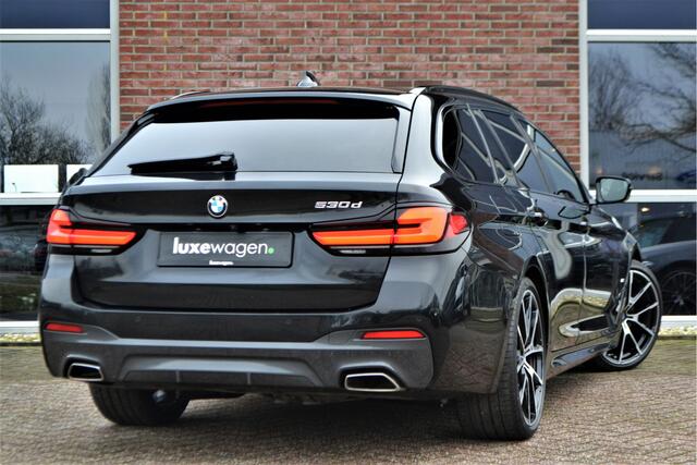 BMW 5-SERIE Touring 530d 286pk M-Sport Pano Laser ACC HUD Comfort 4-wielbest