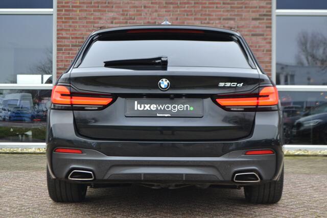 BMW 5-SERIE Touring 530d 286pk M-Sport Pano Laser ACC HUD Comfort 4-wielbest