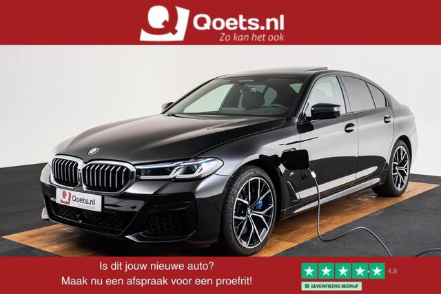 BMW 5-SERIE 545e xDrive High Executive Edition M Sport - Schuif-/kanteldak - Head-Up Display - Harman Kardon - Driving Assistant Professional - Parking Assistant Plus - Comfortstoelen voor - Elektrisch verwarmde voor/achterstoelen -