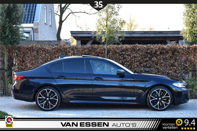 BMW 5-SERIE 545e xDrive High Executive M-Sport Pano ACC Head-Up 360-Camera Keyless Laser!