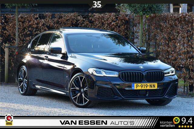 BMW 5-SERIE 545e xDrive High Executive M-Sport Pano ACC Head-Up 360-Camera Keyless Laser!