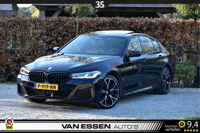 BMW 5-SERIE 545e xDrive High Executive M-Sport Pano ACC Head-Up 360-Camera Keyless Laser!