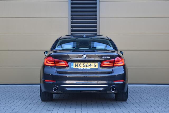 BMW 5-SERIE 530i High Executive * Luxury line * Comfort stoelen * Trekhaak * Navigatie Professional * LED * Leder *
