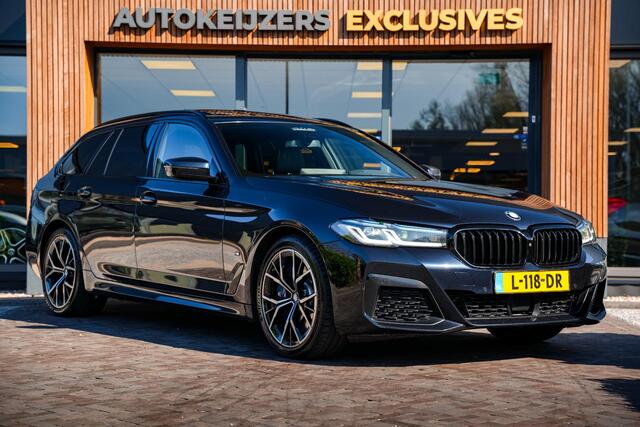 BMW 5-SERIE Touring 530d xDrive High Executive M Pakket Panodak 360 Camera ACC HUD Stuurverw. Stoelkoeling