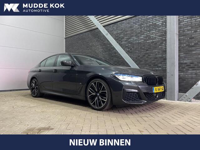 BMW 5-SERIE 530i High Executive Edition | Schuif/kanteldak | Head-Up | ACC | Leder | 360° Camera | 20 Inch