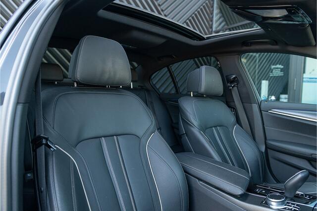 BMW 5-SERIE 520i LCI M-sport Adapt.Cruise Head Up Laser Schuifdak Ambient Memory Comfort Trekhaak