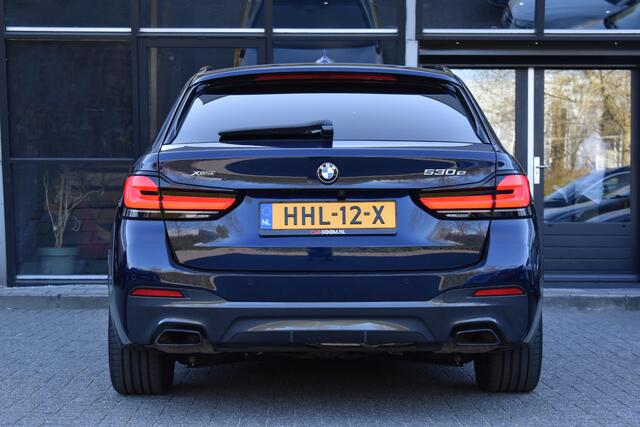 BMW 5-SERIE Touring 530e xDrive Business Edition Plus M Sport Pakket HUD Trekhaak Lane 360C HK Leder