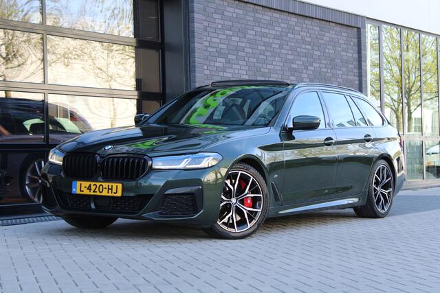 BMW 5-SERIE Touring 540d xDrive High Executive | BTW | PANO | M-SPORT | 4WIELSTUR | HUD | 360 | KEYLESS | ELEK TREKHAAK |