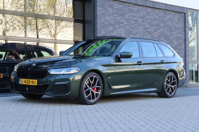 BMW 5-SERIE Touring 540d xDrive High Executive | BTW | PANO | M-SPORT | 4WIELSTUR | HUD | 360 | KEYLESS | ELEK TREKHAAK |