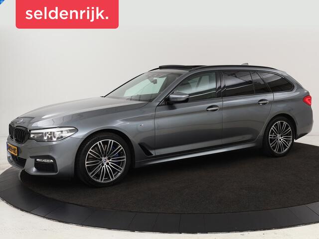BMW 5-SERIE 540d xDrive M Sport | Panoramadak | Head-Up | Adaptive cruise | Carplay | Alcantara | Harman/Kardon | Stoelverwarming | Trekhaak | Sfeerverlichting