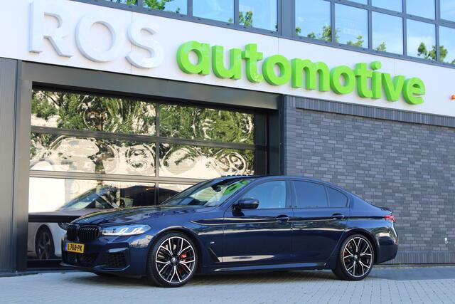 BMW 5-SERIE M550i xDrive High Executive | VOL! | PANO | B&W | MASSAGE | 4WIELSTURING | HUD | SOFT CLOSE | KEYLESS |