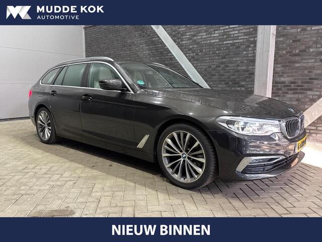 BMW 5-SERIE Touring 520i Corporate Lease High Executive | Luxury Line | Panoramadak | Camera | Dodehoekdetectie | 19 Inch