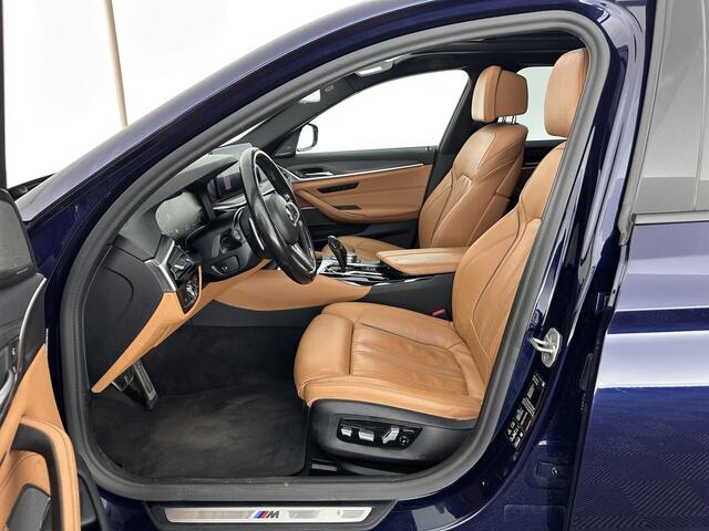 BMW 5-SERIE Touring 540d xDrive High Executive Aut. *PANO | LASER-LIGHT | HEAD-UP | LUXURY-LEATHER | BLIND-SPOT | MEMORY-PACK | HARMAN/KARDON | TOP-VIEW | DIGI-COCKPIT | HEATED-COMFORTSEATS | KEYLESS | NAVI-FULLMAP | 18''ALU |