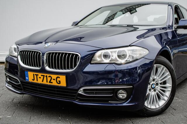 BMW 5-SERIE Touring 520i Aut.8 184pk Luxury Edition Comfortstoelen/ Prof. navigatie/ Elektr. voorstoelen/ stoelverwarming/ Leer/ Pdc