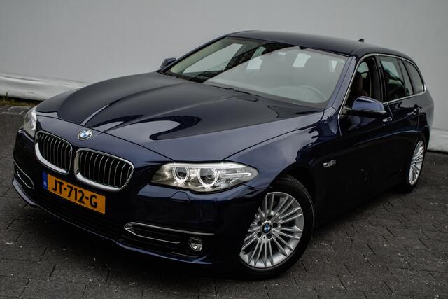 BMW 5-SERIE Touring 520i Aut.8 184pk Luxury Edition Comfortstoelen/ Prof. navigatie/ Elektr. voorstoelen/ stoelverwarming/ Leer/ Pdc
