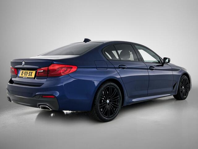 BMW 5-SERIE 530e iPerformance High Executive / Leder Dakota / Navi Fullmap / Cruise-ctr. / 19" Lmv / Led / Camera / Carplay / Apk 11-2025