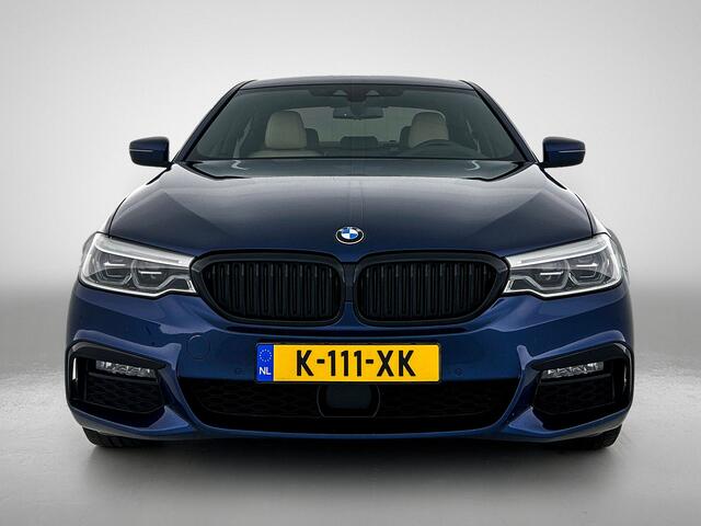 BMW 5-SERIE 530e iPerformance High Executive / Leder Dakota / Navi Fullmap / Cruise-ctr. / 19" Lmv / Led / Camera / Carplay / Apk 11-2025