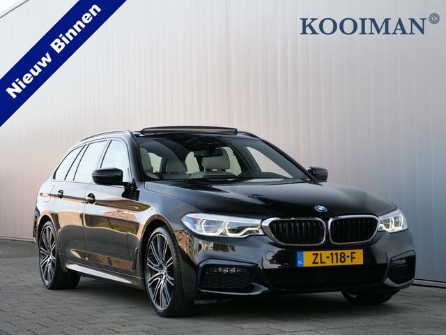 BMW 5-SERIE Touring 520i 184pk High Executive Edition Automaat M-Sport / Leder / Schuifdak / Camera