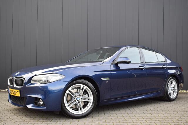 BMW 5-SERIE 520i Automaat M-Sport Edition Zwart Leder | Bi-Xenon | Elek. Stoelen | Full Map Navi | Sportstoelen