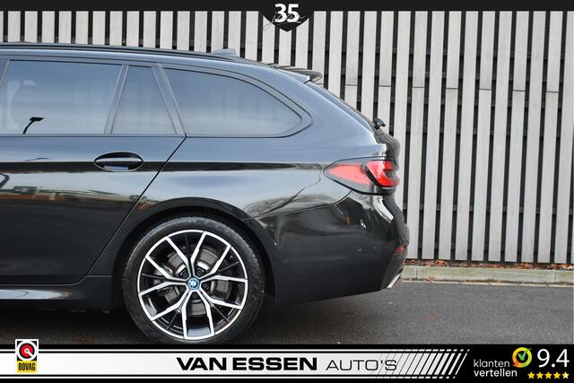BMW 5-SERIE Touring 530e xDrive Business Edition Plus M-Sport Pano Leder Camera ACC H&K Auto-Hold!