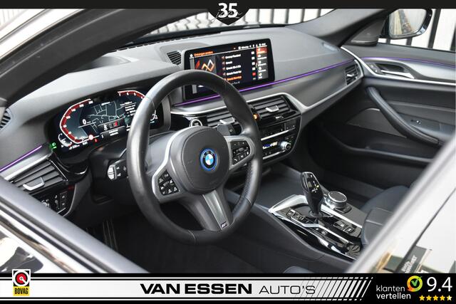 BMW 5-SERIE Touring 530e xDrive Business Edition Plus M-Sport Pano Leder Camera ACC H&K Auto-Hold!