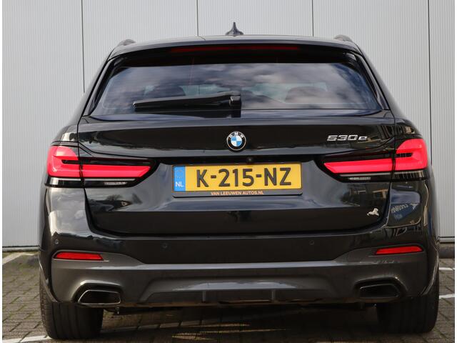 BMW 5-SERIE Touring 530e M-sport | Trekhaak | Pano | H&K | Head-up | Org. NL