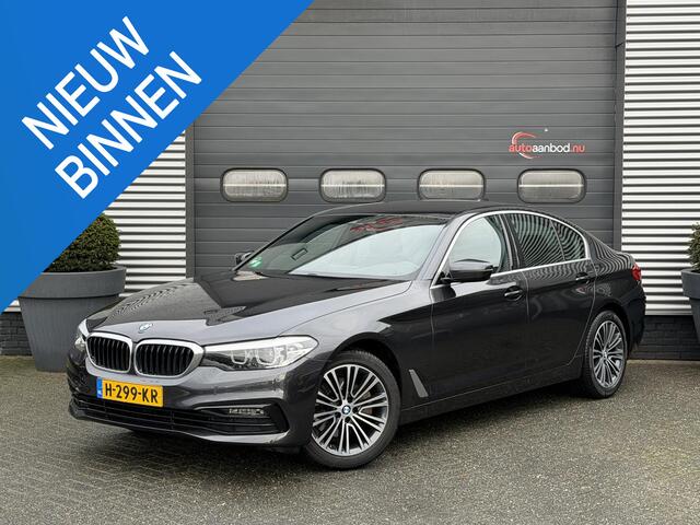 BMW 5-SERIE 520i Executive Edition | Navigatie | Lederen Bekleding | 18 Inch Lichtmetalen Velgen | Cruise Control |
