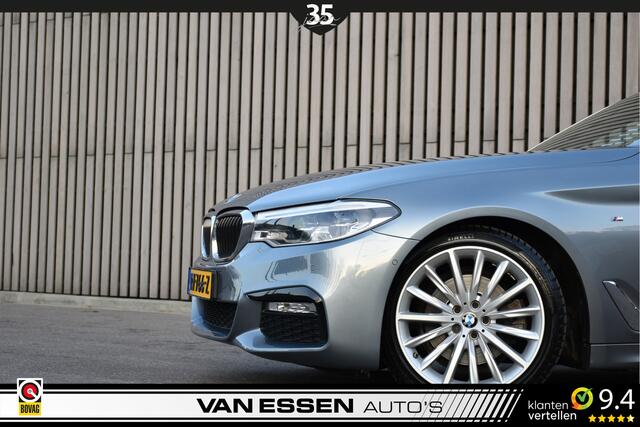 BMW 5-SERIE Touring 520i High Executive M-Sport Pano 360-Camera Leder Memory Head-Up Trekhaak!