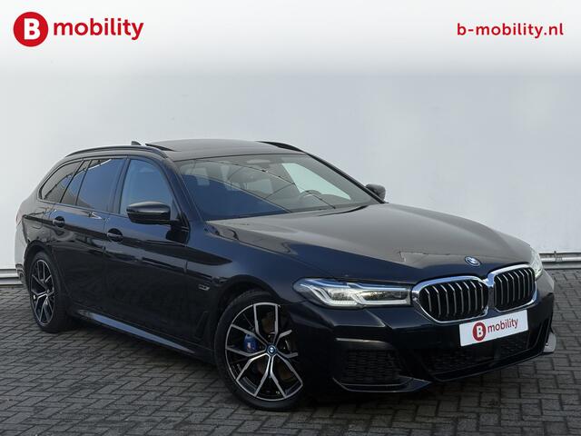 BMW 5-SERIE Touring 530e High Executive M-Sport LCI Trekhaak 1700kg Laserlicht | Head-Up | Harman/Kardon | Panoramadak | Adaptive Cruise Control