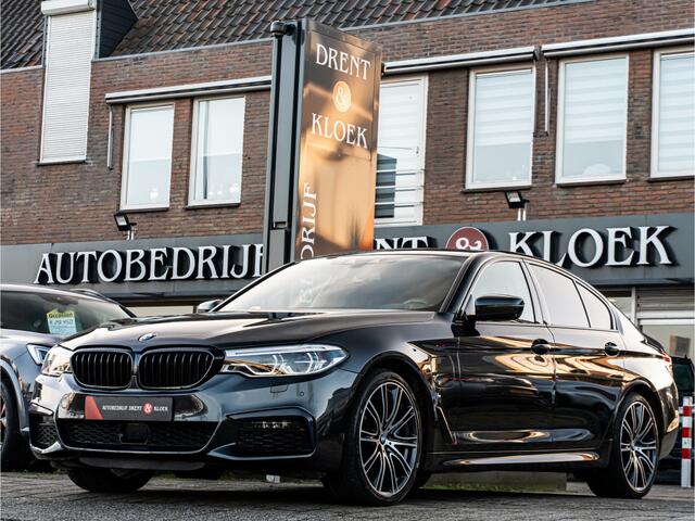 BMW 5-SERIE 530e iPerformance High Exe M-Sport PANO HARMAN KARDON HUD 360 CAMERA 20 INCH SHADOW MEMORY STOEL