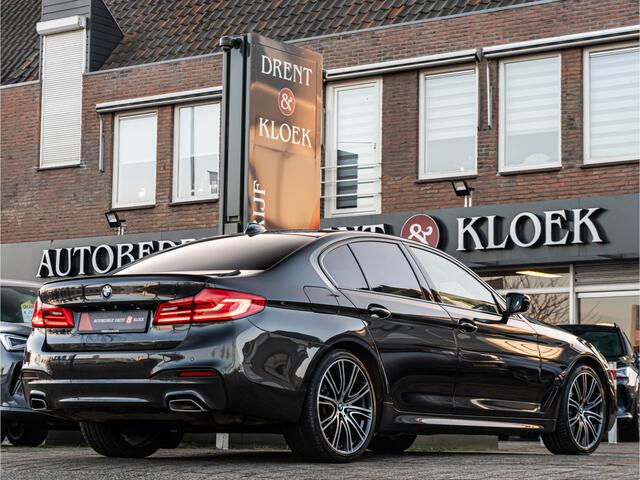 BMW 5-SERIE 530e iPerformance High Exe M-Sport PANO HARMAN KARDON HUD 360 CAMERA 20 INCH SHADOW MEMORY STOEL