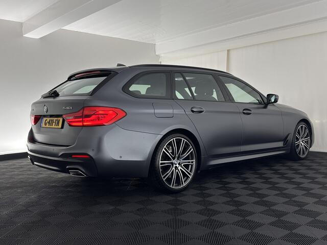 BMW 5-SERIE Touring 540i xDrive High Executive M-Sportpack Aut. *PANO | HEAD-UP | LUXURY-LEATHER | FULL-LED | ADAPTIVE-CRUISE | BLIND-SPOT | TOP-VIEW | HARMAN/KARDON | KEYLESS | DIGI-COCKPIT | HEATED-COMFORTSEATS | AMBIENT-LIGHT | 20''ALU*
