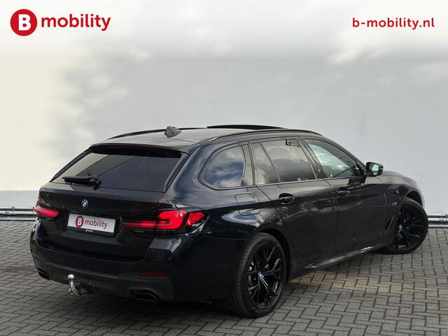 BMW 5-SERIE Touring 530e High Executive M-Sport Trekhaak 1700kg | Panoramadak | Adaptive Cruise Control | Head-Up | DAB