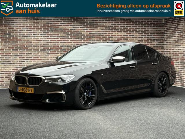 BMW 5-SERIE M550i xDrive High Executive Stoelverwarming & -ventilatie. | Panorama | Elek. memorie stoel