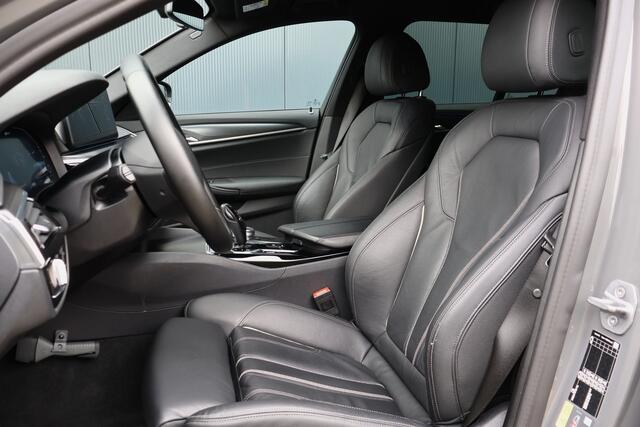 BMW 5-SERIE Touring 530e M Sport Business Edition Plus | 19 inch | Leer | Stoelverwarming | Berninagrau Bernstein | Live Cockpit | Apple Carplay / Android Auto | M-pakket