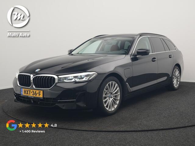 BMW 5-SERIE Touring 530e xDrive Plu In Hybrid Business Edition Plus 293pk Dealer O.H PHEV | Trekhaak af Fabriek | Adaptive Cruise | 360 Camera | M Sportstuur | Keyless | BLIS |