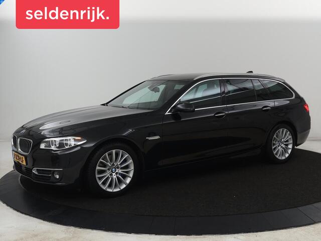 BMW 5-SERIE Touring 530d Luxury Line | Adaptive cruise | Head-Up | Leder | Trekhaak | Stoel & stuurverwarming | Camera | Navigatie | Achterbankverwarming | Parkeerhulp | Bluetooth